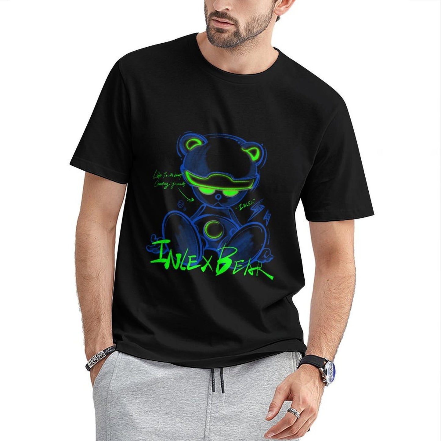 Inlex Bear T-shirtsTimelessStyle Seamless T-Shirt
