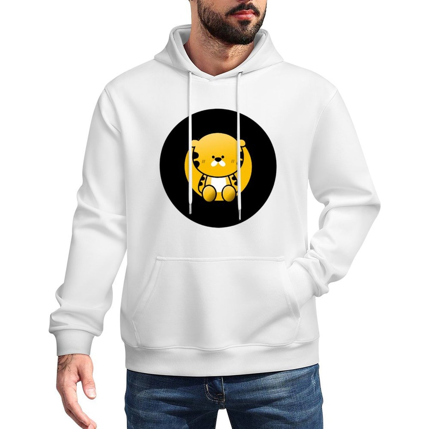 Fade-Resistant SmoothWear Front Graphic Hoodies