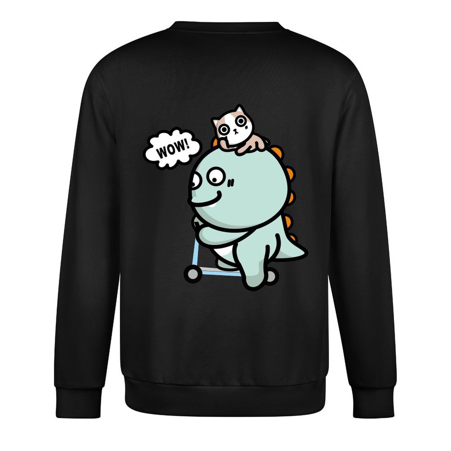 Crew Neck Long Sleeve Sweatshirt 4000641