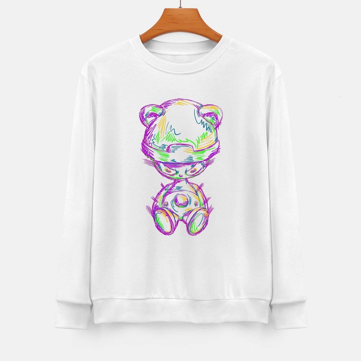 Long Sleeve With Front PatternFitted Eco / Sustainable