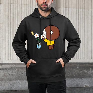 IPBR 250g Hooded Pocket Sweatshirt Front GraphicMen's Hooded  Sweatshirt4001338