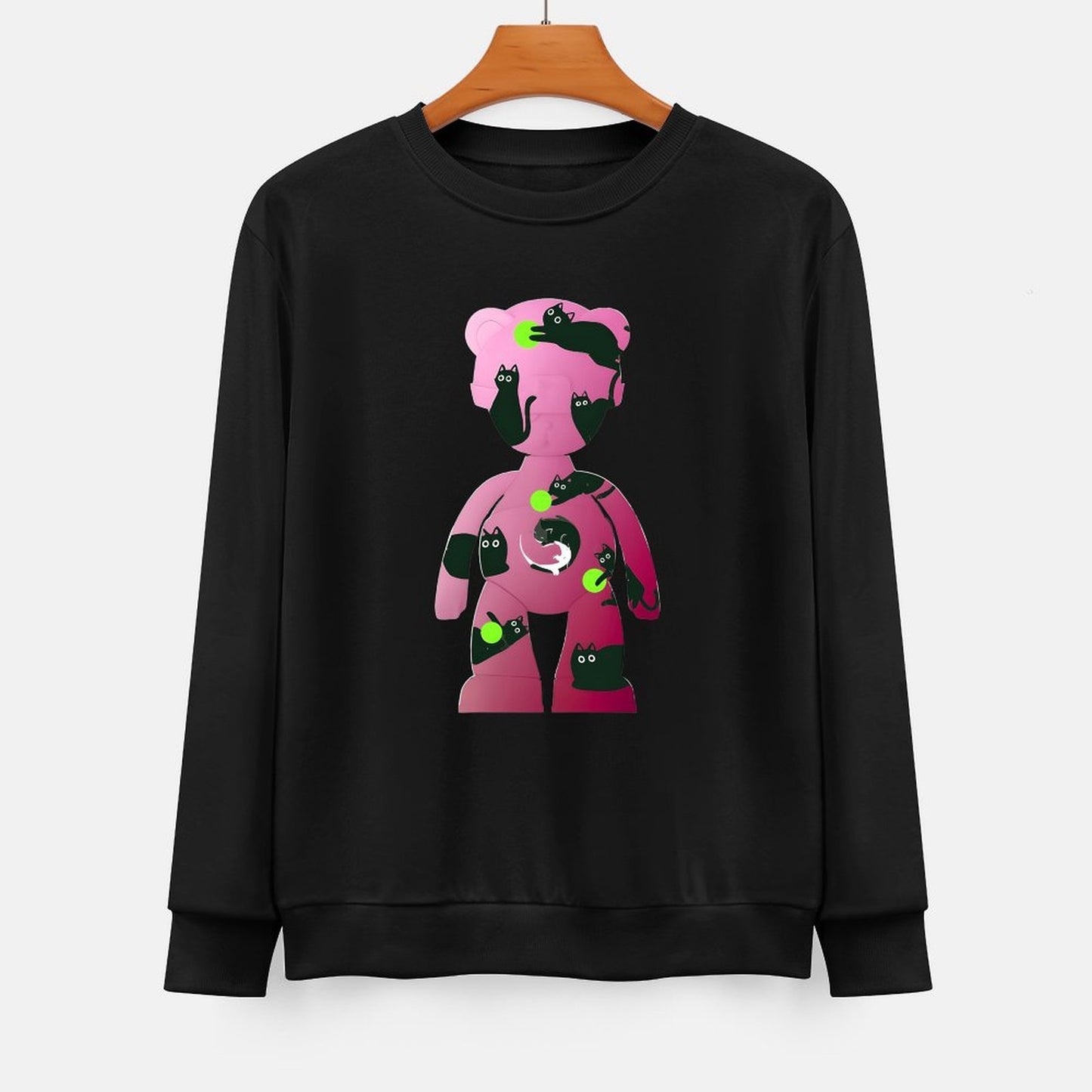 IPIB 250g Crew Neck Long Sleeve Sweatshirt Front GraphicCrew Neck Long Sleeve Sweatshirt6000135-2