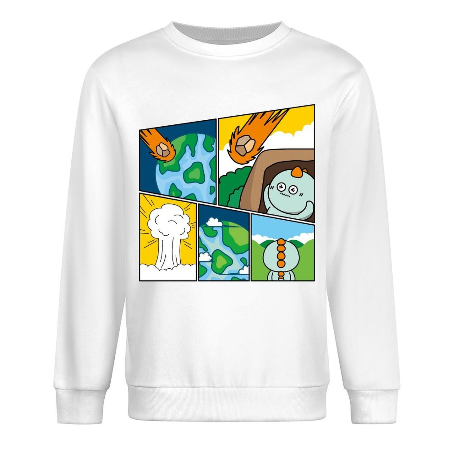 IPBR 250g Crew Neck Long Sleeve Sweatshirt Front GraphicCrew Neck Long Sleeve Sweatshirt4001341