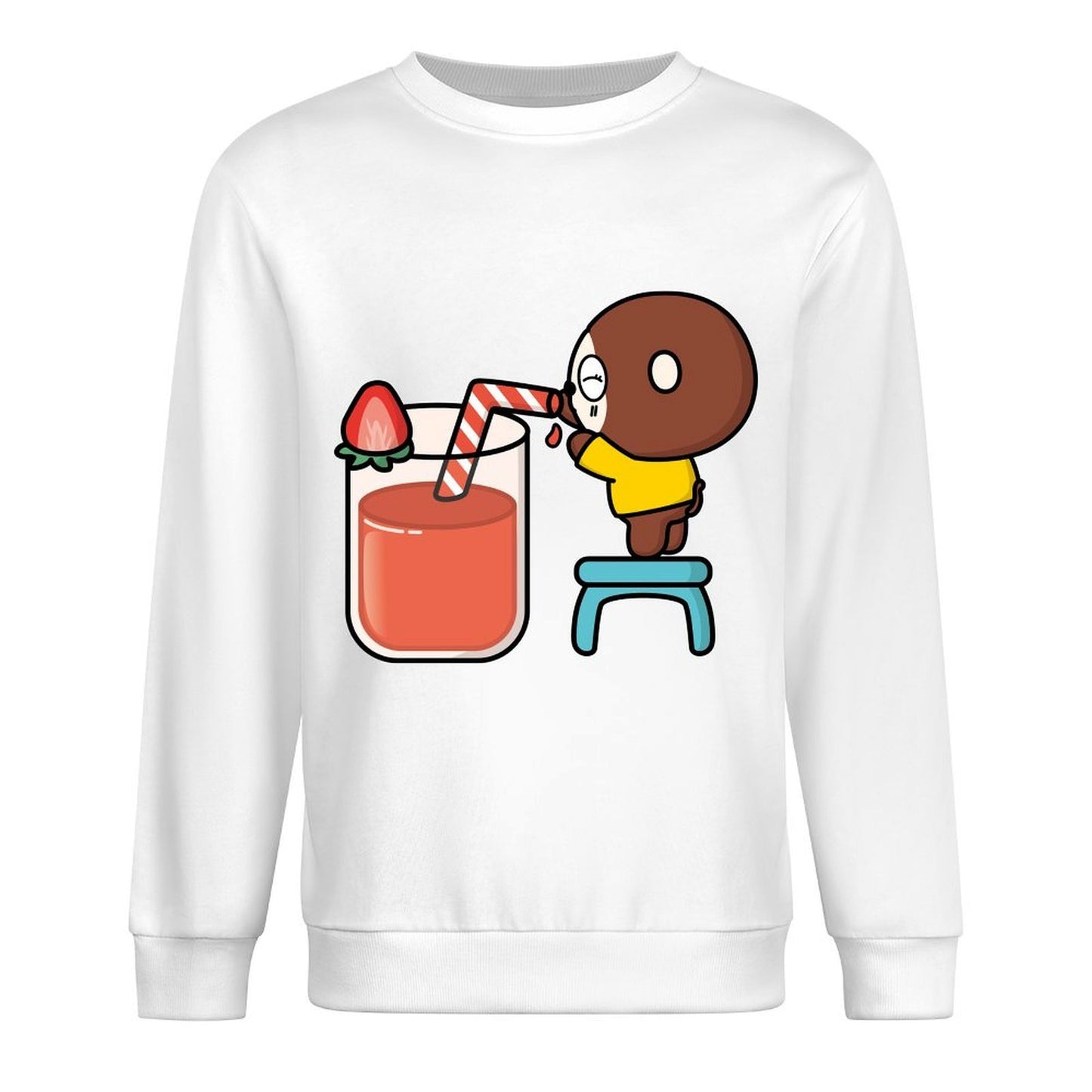 IPBR 250g Crew Neck Long Sleeve Sweatshirt Front GraphicCrew Neck Long Sleeve Sweatshirt4000851