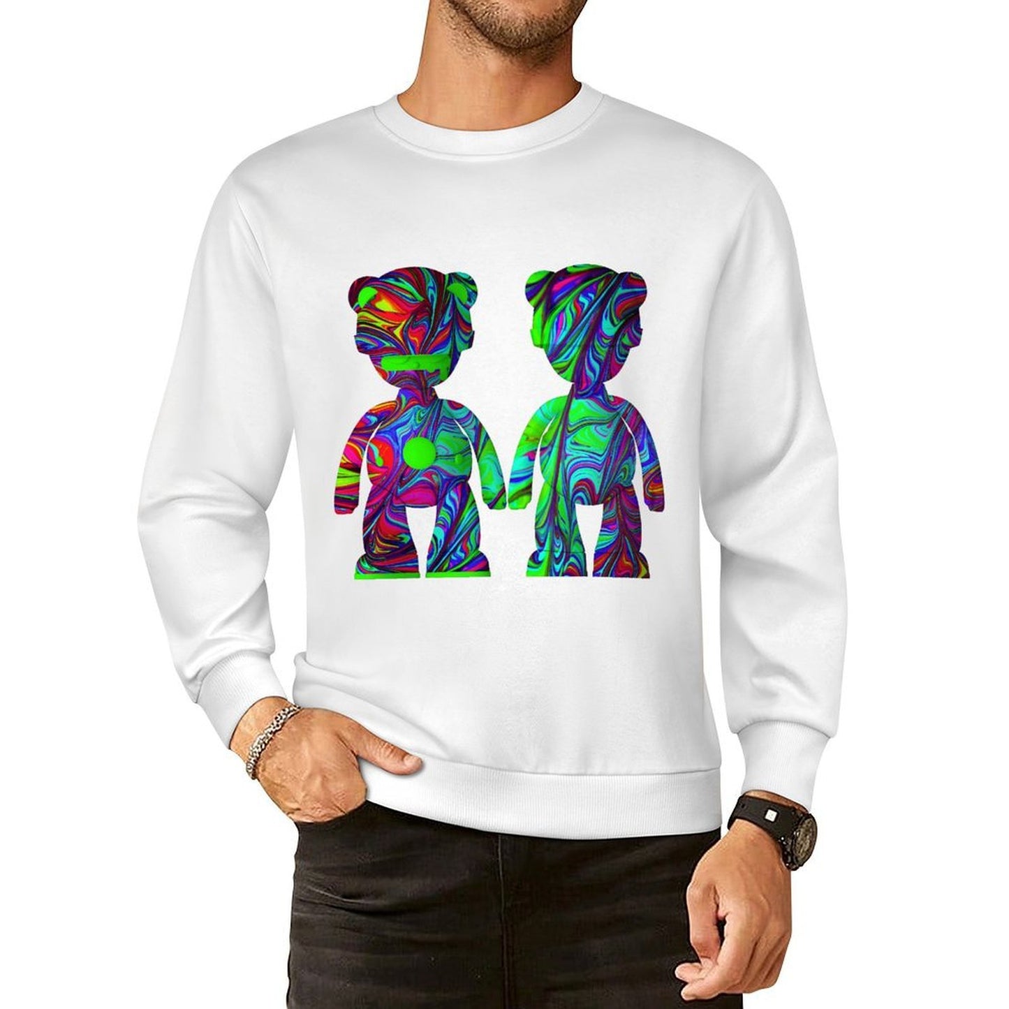 Long Sleeve With Front PatternNatural EverydayTee
