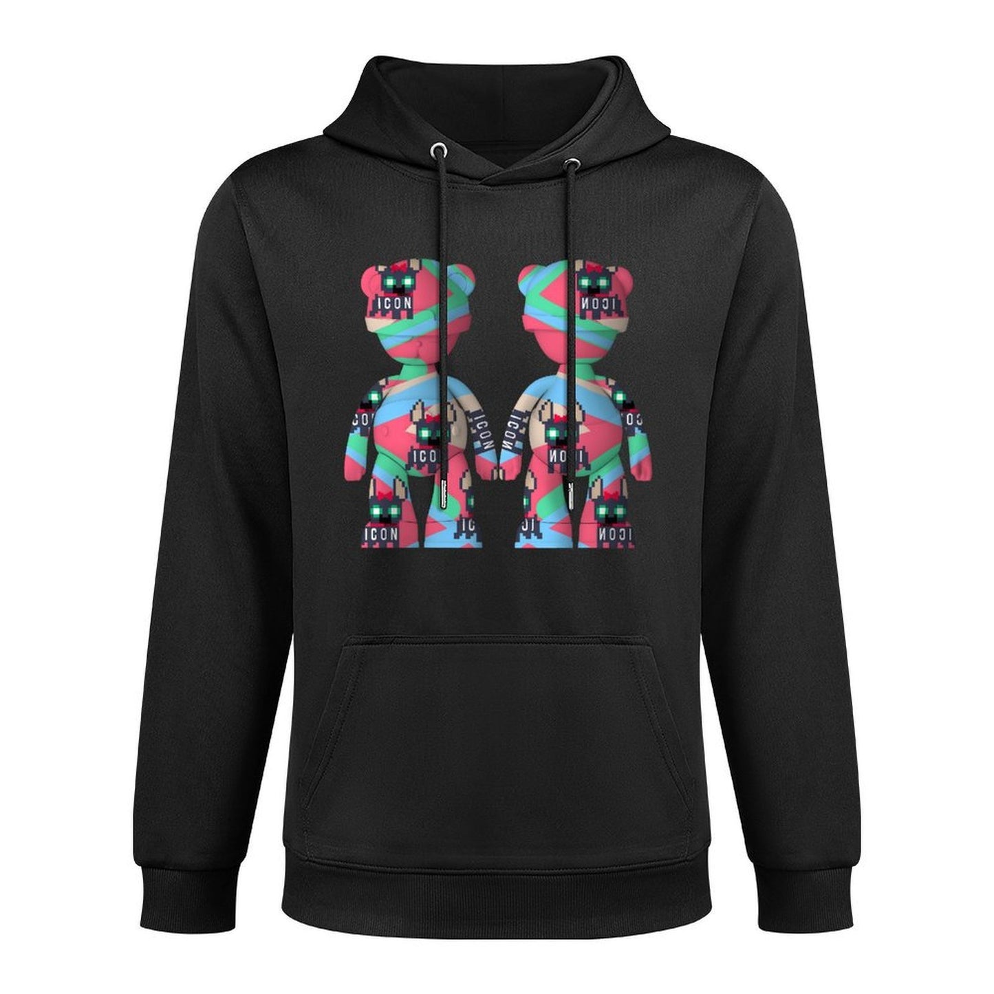 IPIB 250g Hooded Pocket Sweatshirt Front GraphicMen's Hooded  Sweatshirt6000078-3