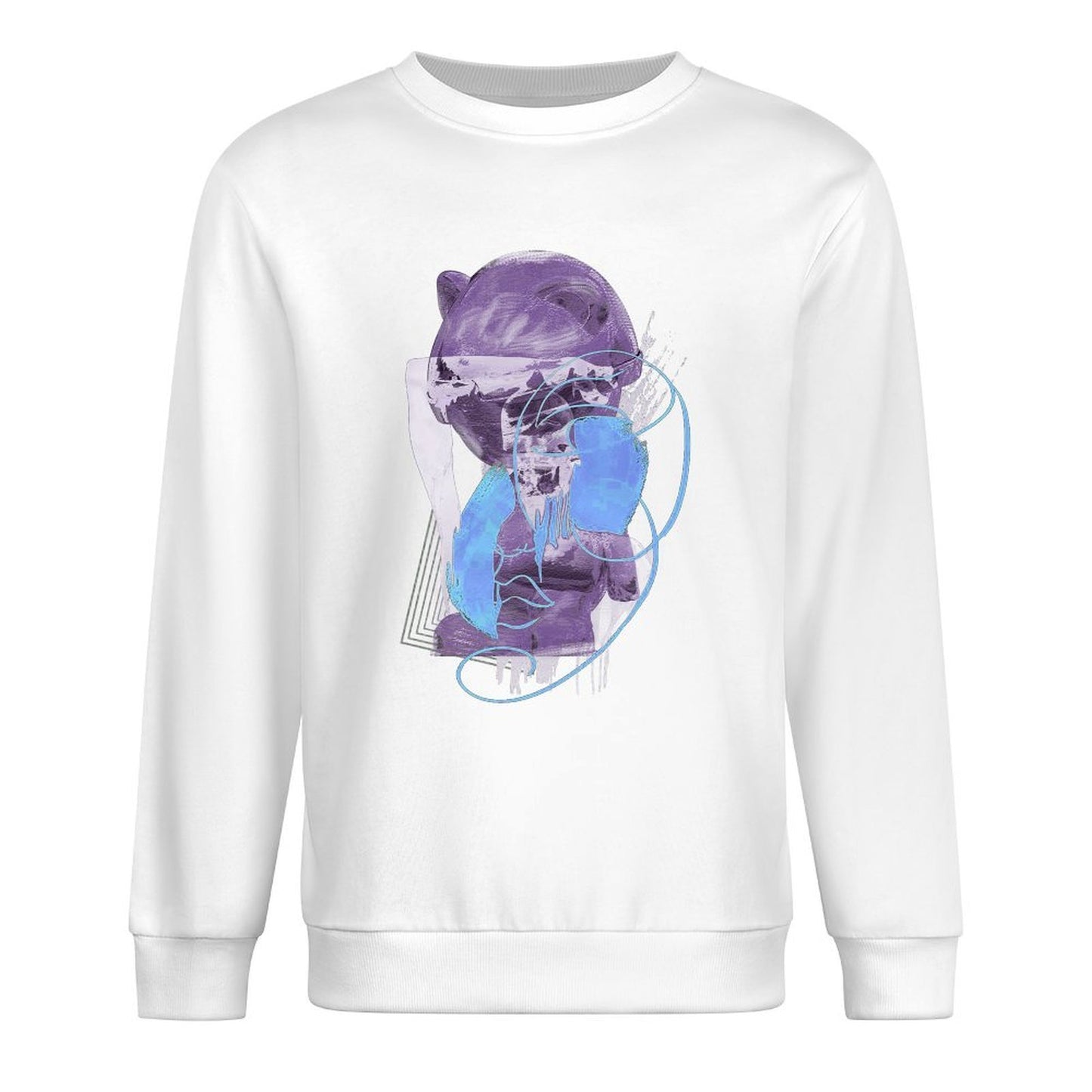 IPIB 250g Crew Neck Long Sleeve Sweatshirt Front GraphicCrew Neck Long Sleeve Sweatshirt6000019-4