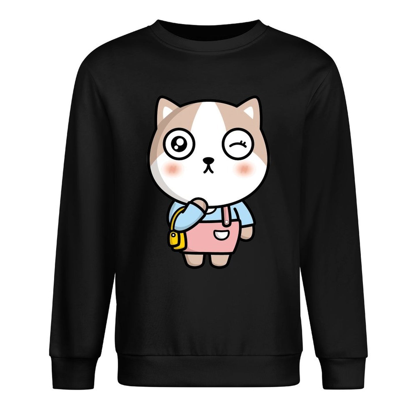 IPBR 250g Crew Neck Long Sleeve Sweatshirt Front GraphicCrew Neck Long Sleeve Sweatshirt4000849