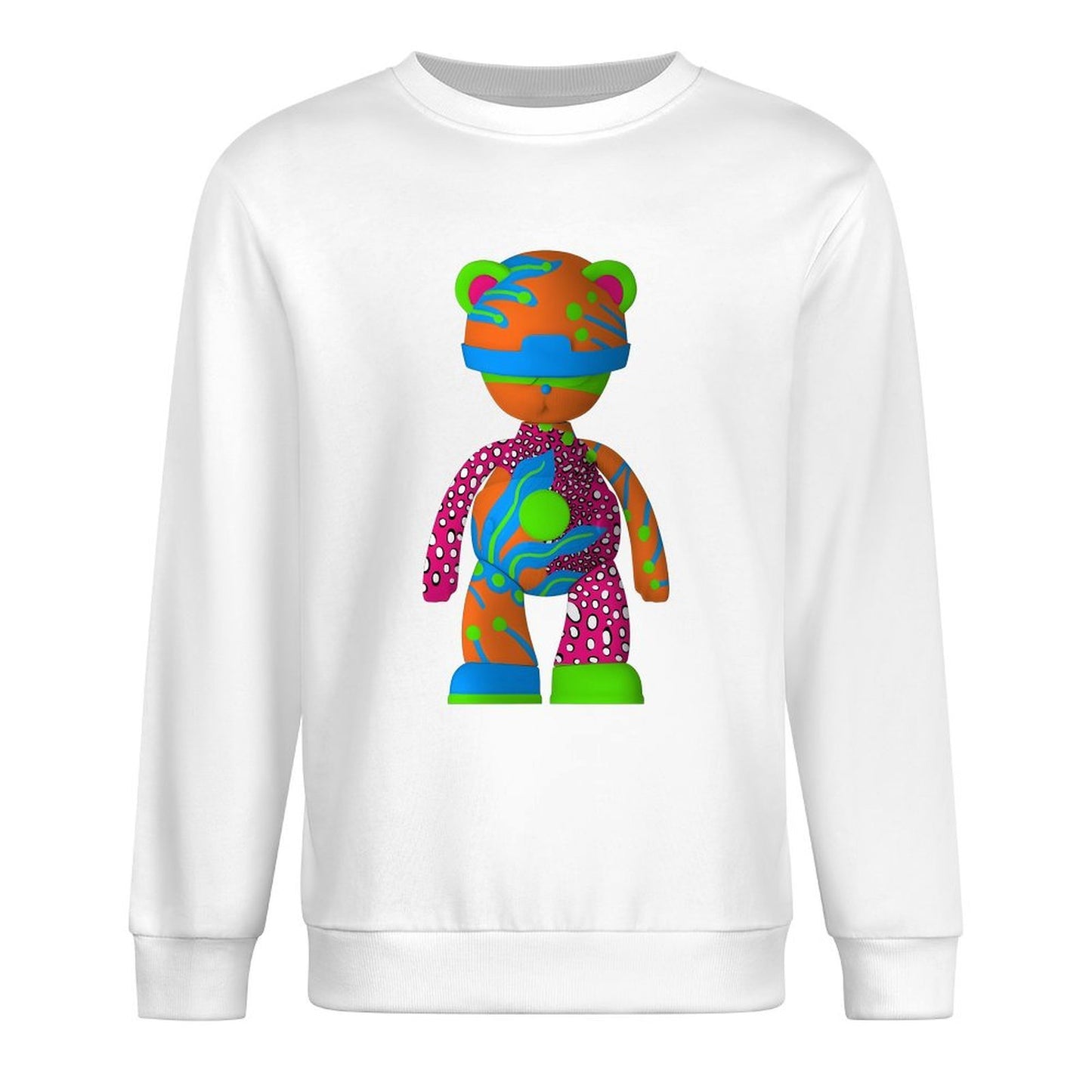 Long Sleeve With Front PatternHeat-Transfer Solid