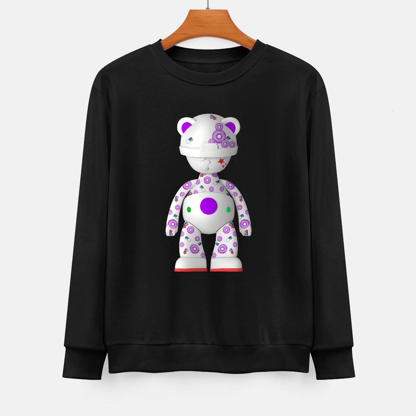 IPIB 250g Crew Neck Long Sleeve Sweatshirt Front GraphicCrew Neck Long Sleeve Sweatshirt6000105-2