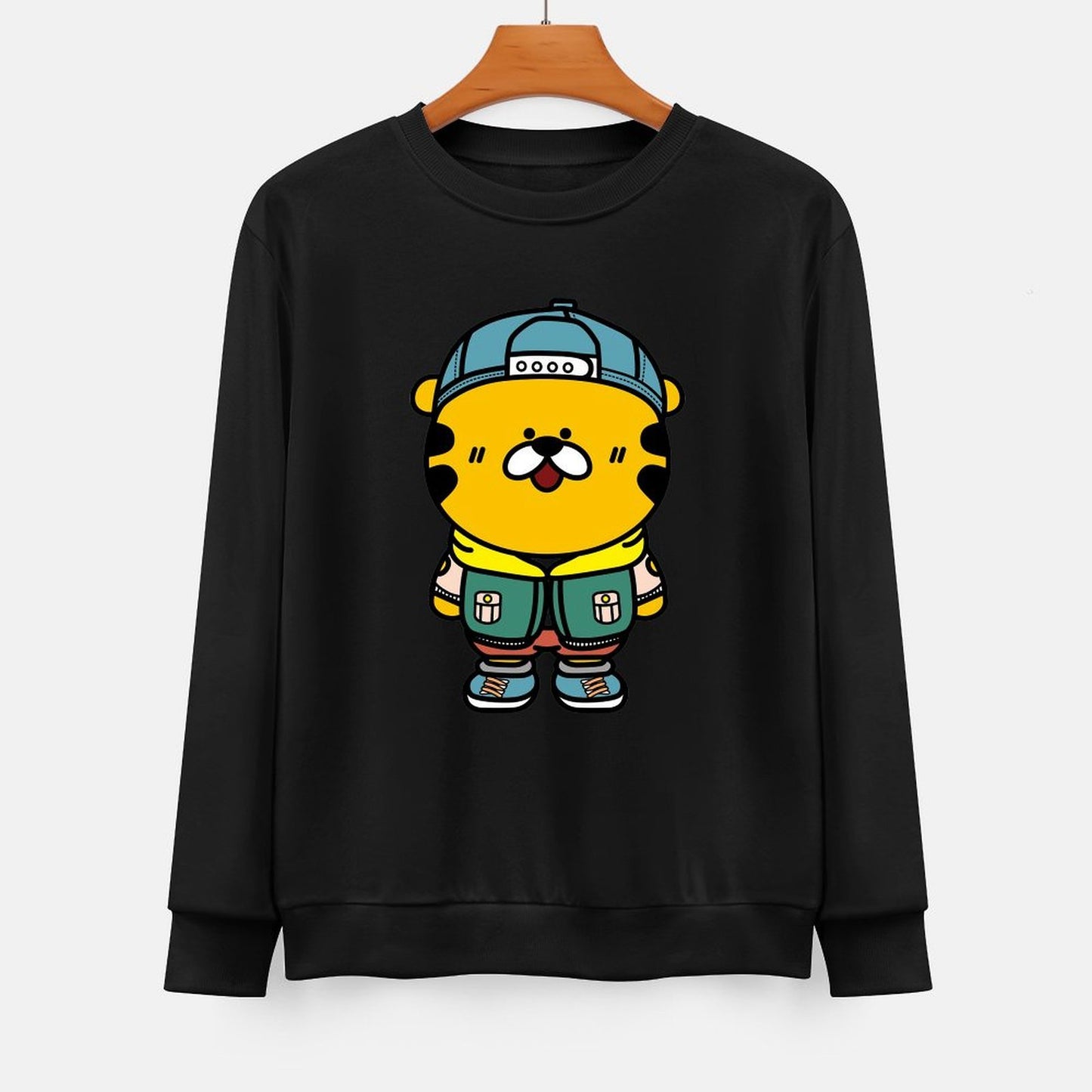 IPBR 250g Crew Neck Long Sleeve Sweatshirt Front GraphicCrew Neck Long Sleeve Sweatshirt4000743