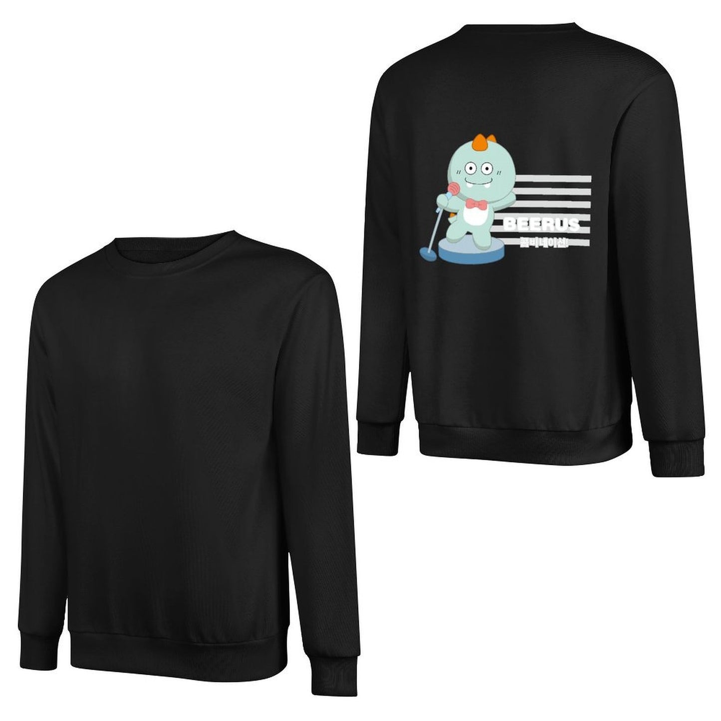 Crew Neck Long Sleeve Sweatshirt 4000623