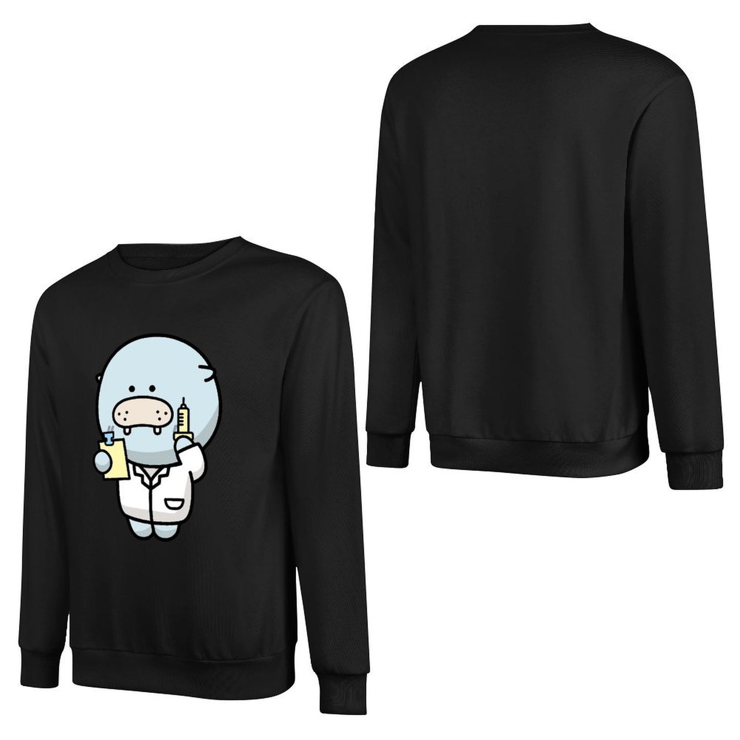 IPBR 250g Crew Neck Long Sleeve Sweatshirt Front GraphicCrew Neck Long Sleeve Sweatshirt4000036