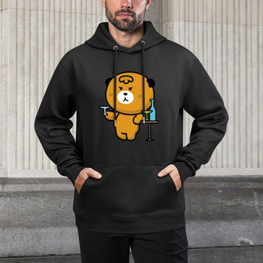IPBR 250g Hooded Pocket Sweatshirt Front GraphicMen's Hooded  Sweatshirt4000201