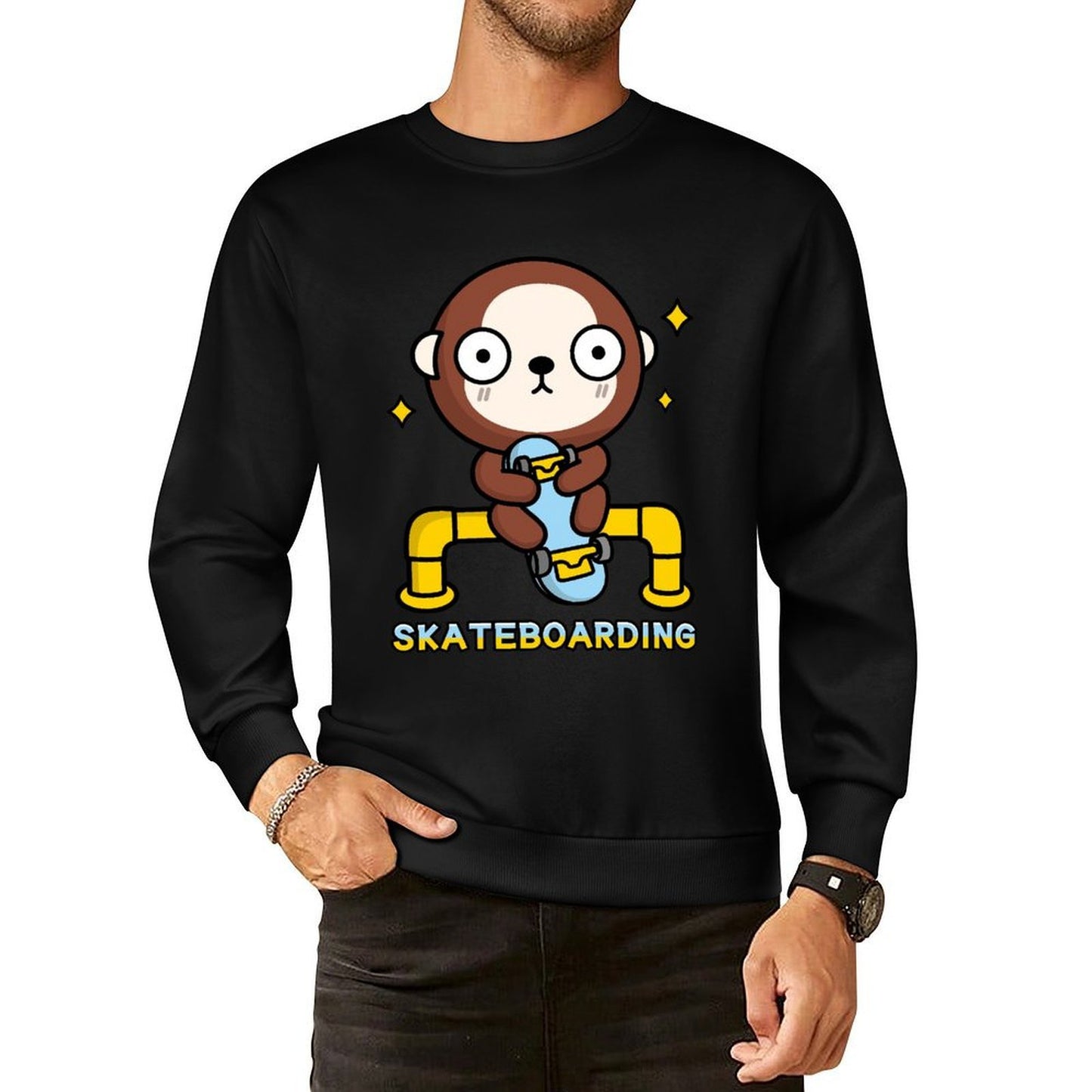 Front Patterned Long Sleeve Top ActiveLine