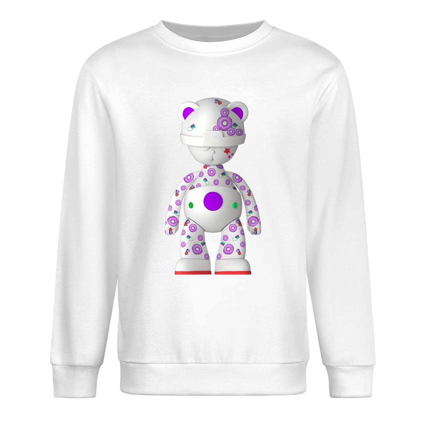 IPIB 250g Crew Neck Long Sleeve Sweatshirt Front GraphicCrew Neck Long Sleeve Sweatshirt6000105-2
