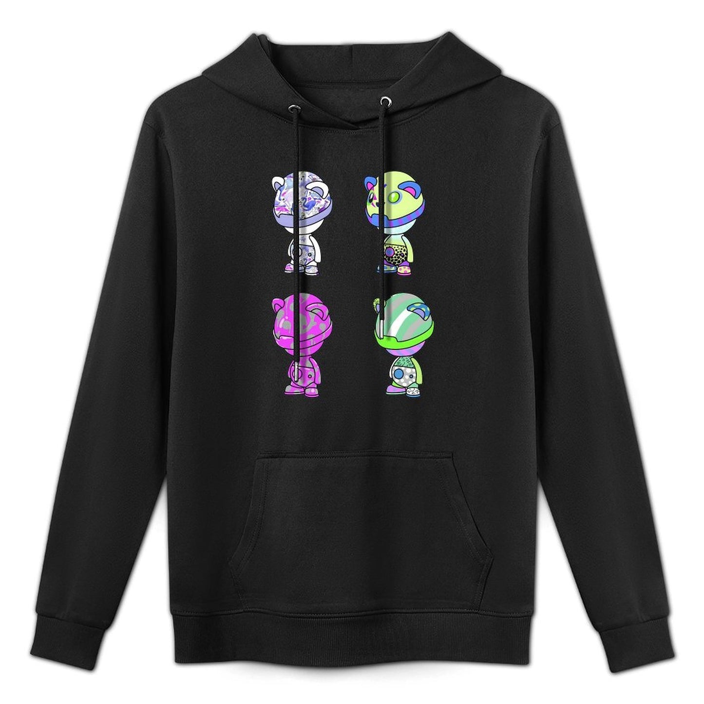 IPIB 250g Hooded Pocket Sweatshirt Front GraphicMen's Hooded  Sweatshirt6000073-4