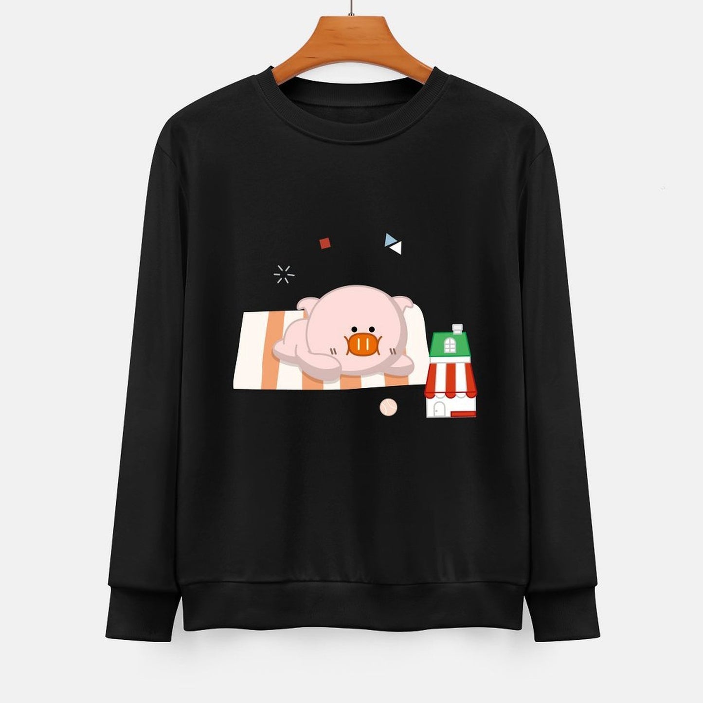 IPBR 250g Crew Neck Long Sleeve Sweatshirt Front GraphicCrew Neck Long Sleeve Sweatshirt4000910