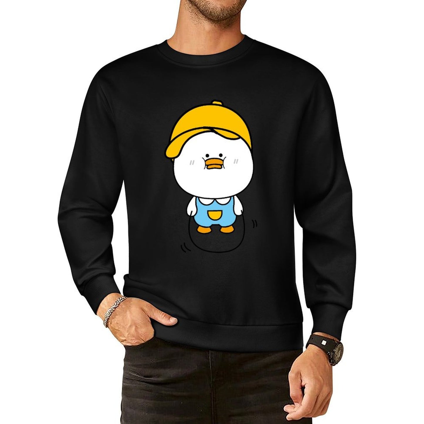 IPBR 250g Crew Neck Long Sleeve Sweatshirt Front GraphicCrew Neck Long Sleeve Sweatshirt4001572