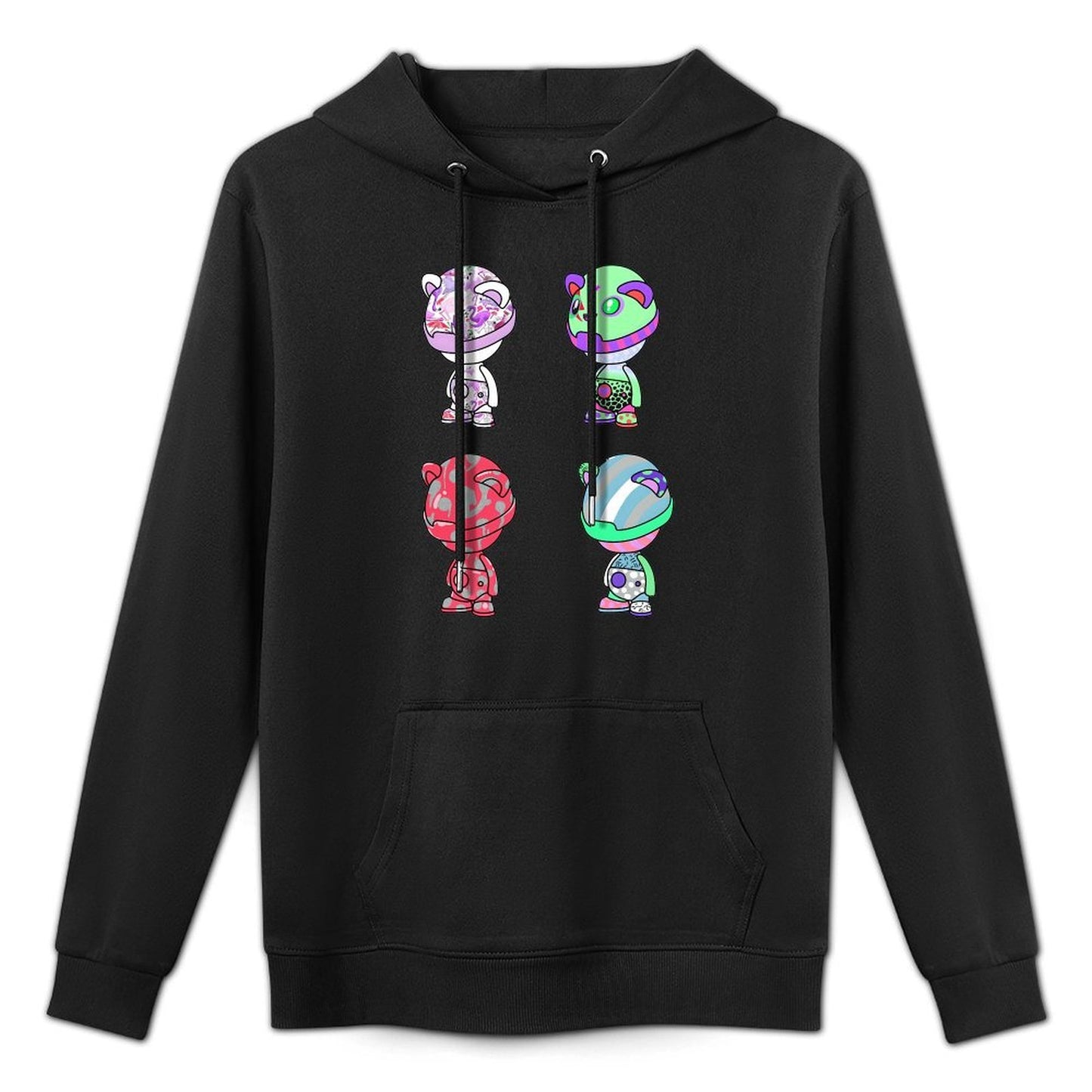 Hoodie Front PatternPremium Finish Minimal