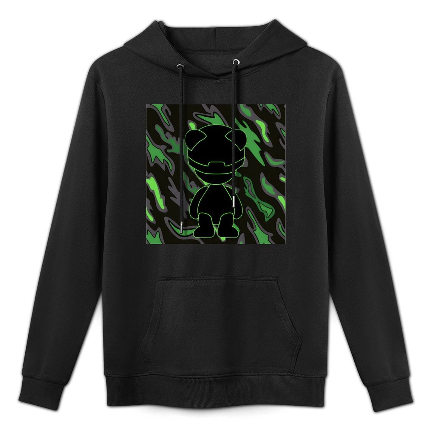 Hoodie Front PatternColorfast Oversized