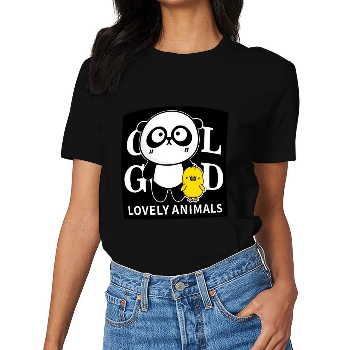 TrueFit Lightweight Front Graphic T-shirt