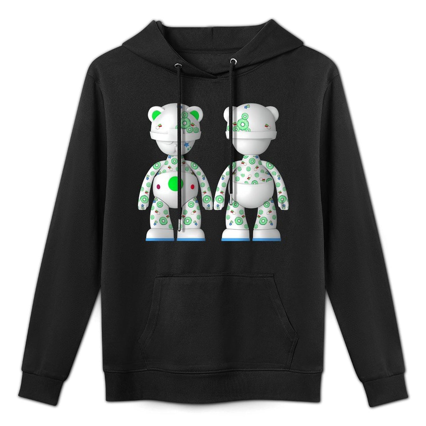 IPIB 250g Hooded Pocket Sweatshirt Front GraphicMen's Hooded  Sweatshirt6000097-4