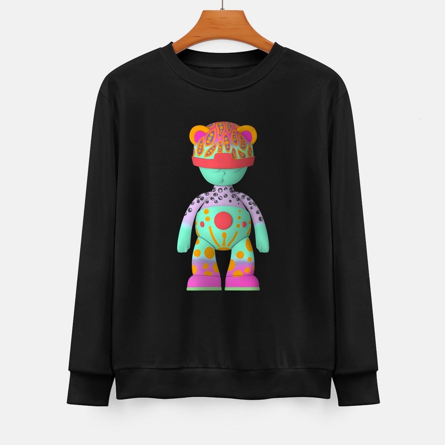 IPIB 250g Crew Neck Long Sleeve Sweatshirt Front GraphicCrew Neck Long Sleeve Sweatshirt6000102-2