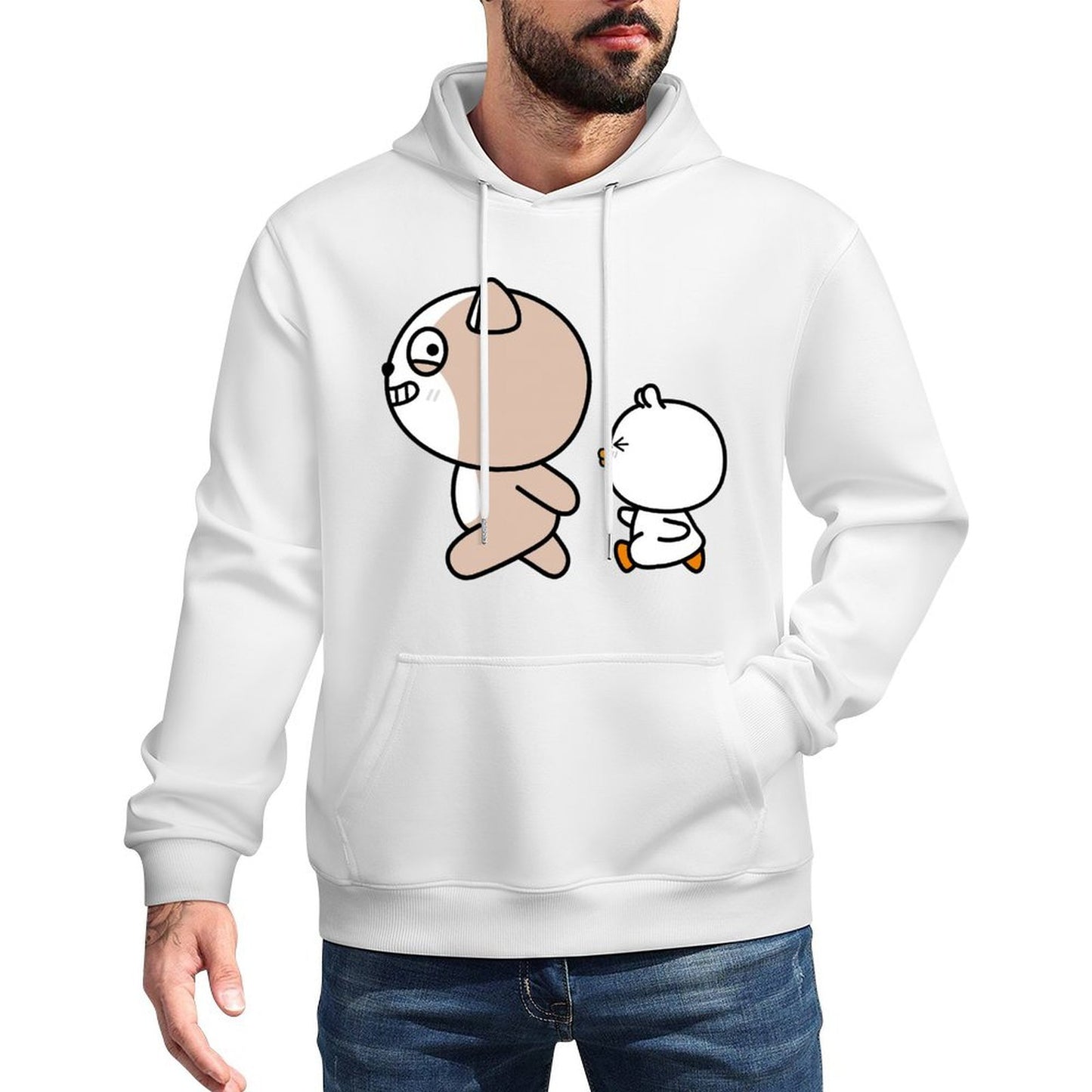 IPBR 250g Hooded Pocket Sweatshirt Front GraphicMen's Hooded  Sweatshirt4001273