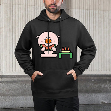 IPBR 250g Hooded Pocket Sweatshirt Front GraphicMen's Hooded  Sweatshirt4000058