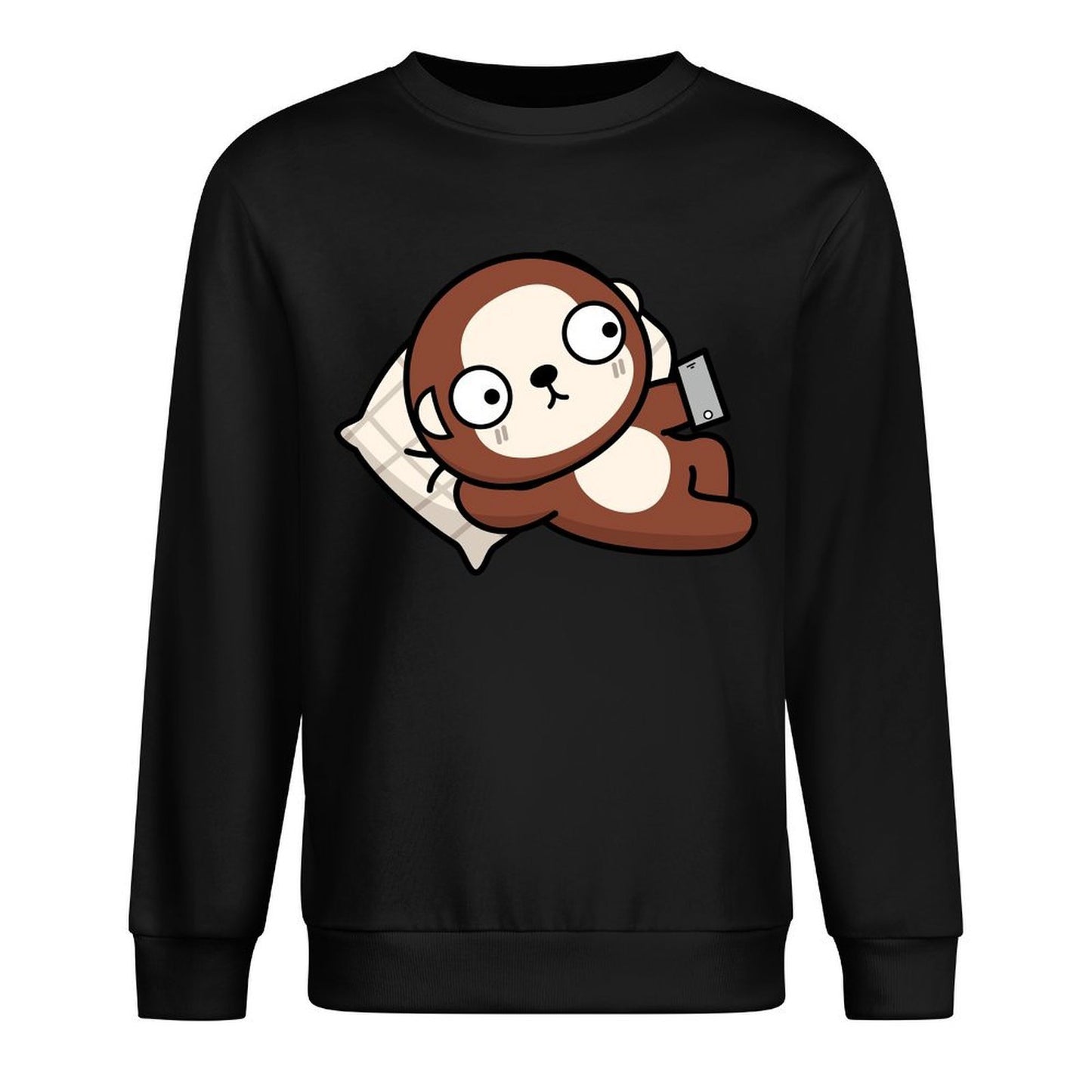 Front Patterned Long Sleeve TopEssentialFit Eco-Conscious