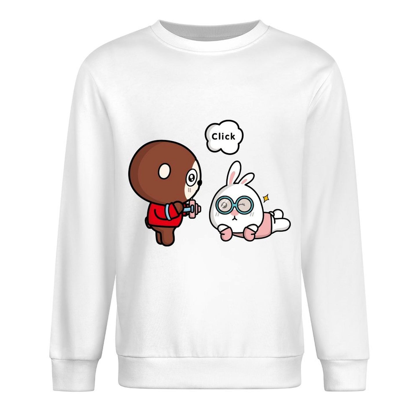 IPBR 250g Crew Neck Long Sleeve Sweatshirt Front GraphicCrew Neck Long Sleeve Sweatshirt4000853