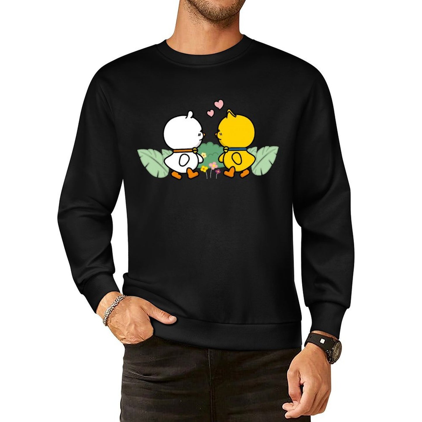IPBR 250g Crew Neck Long Sleeve Sweatshirt Front GraphicCrew Neck Long Sleeve Sweatshirt4000992