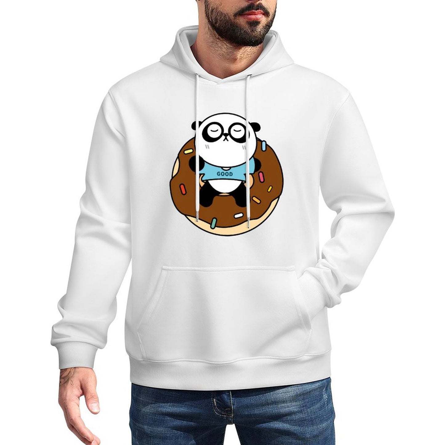 IPBR 250g Hooded Pocket Sweatshirt Front GraphicMen's Hooded  Sweatshirt4000821