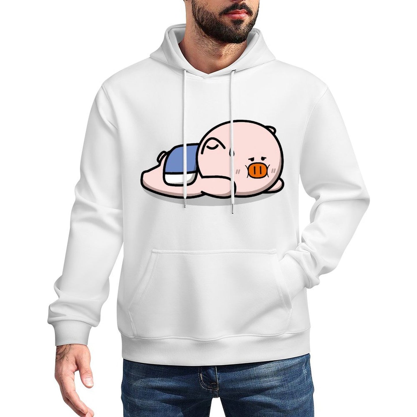 IPBR 250g Hooded Pocket Sweatshirt Front GraphicMen's Hooded  Sweatshirt4000264