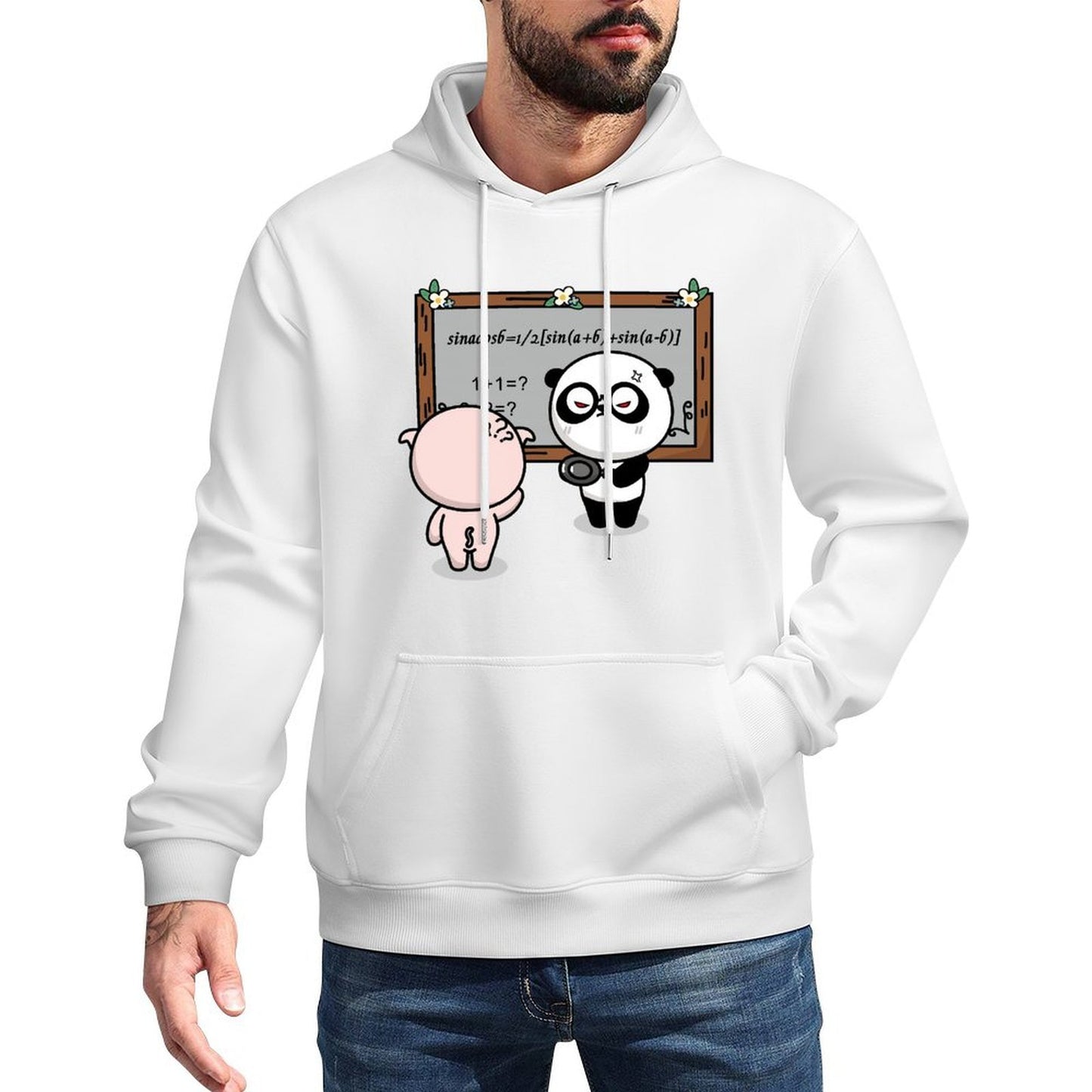 IPBR 250g Hooded Pocket Sweatshirt Front GraphicMen's Hooded  Sweatshirt4001545