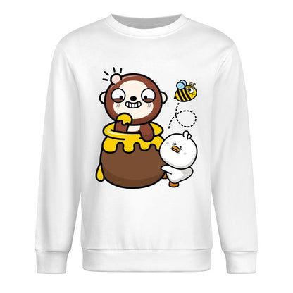 Front Patterned Long Sleeve TopSmooth Feel Everyday