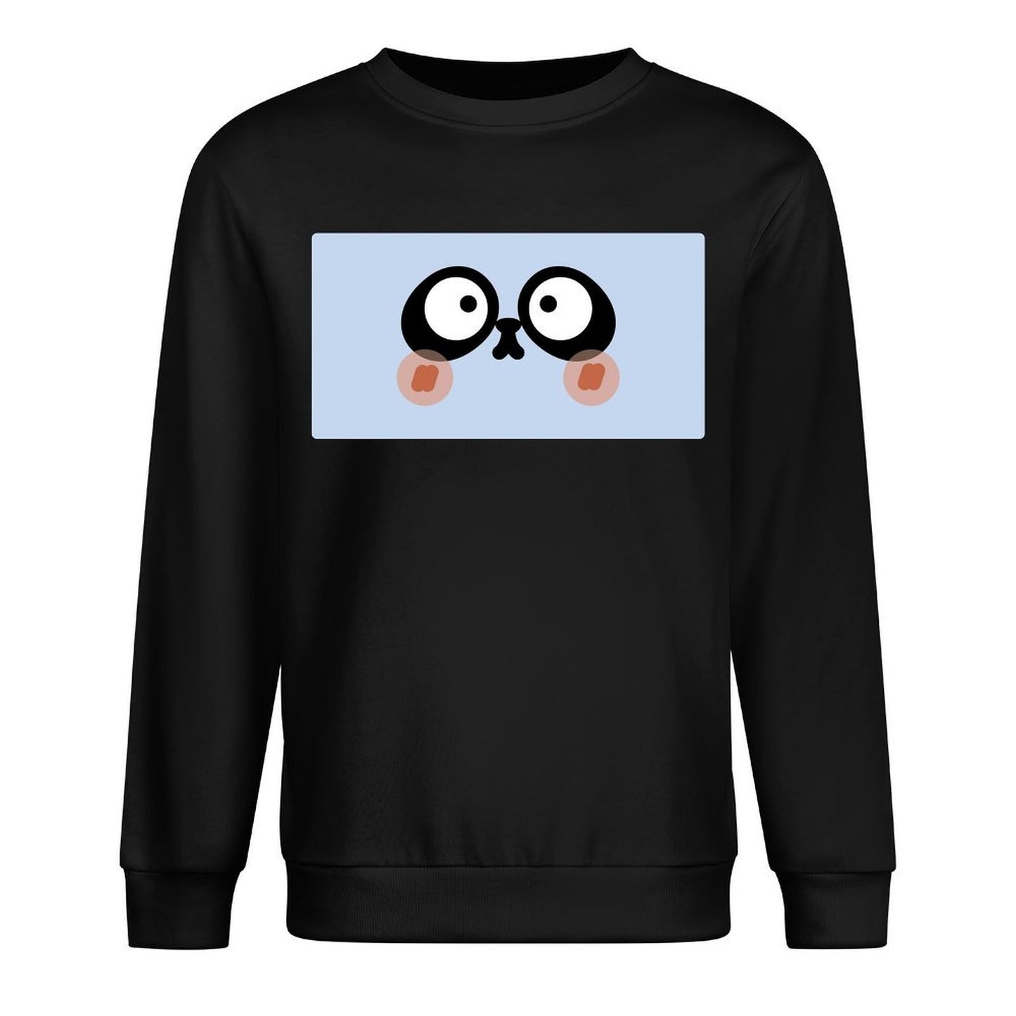 Front Patterned Long Sleeve TopRegular EasyStyle