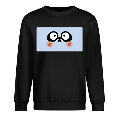 Front Patterned Long Sleeve TopRegular EasyStyle