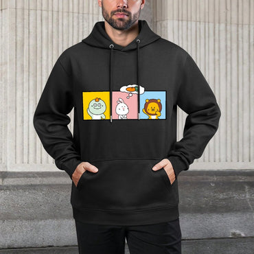 IPBR 250g Hooded Pocket Sweatshirt Front GraphicMen's Hooded  Sweatshirt4000706