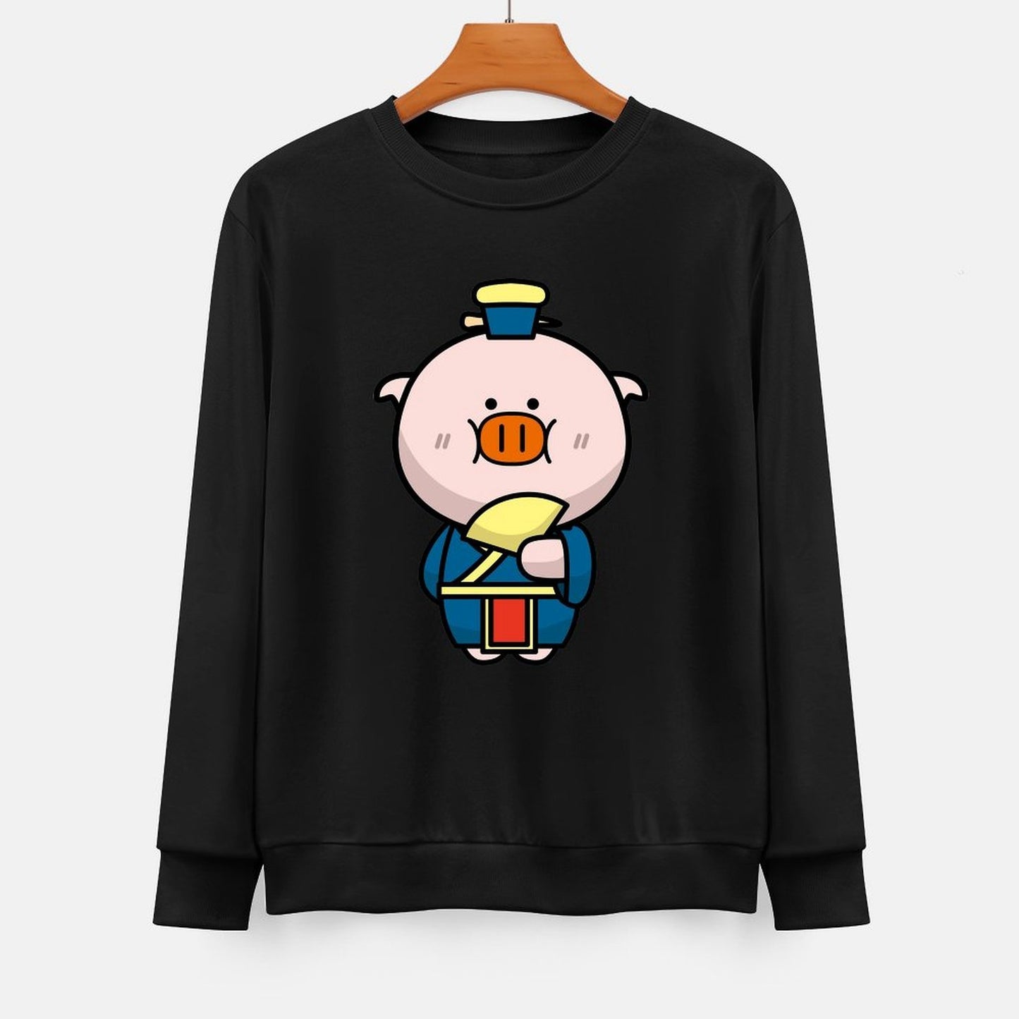  Front Patterned Long Sleeve TopMade-to-Order Premium