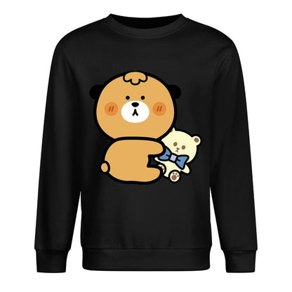 Front Patterned Long Sleeve TopActive On-Demand