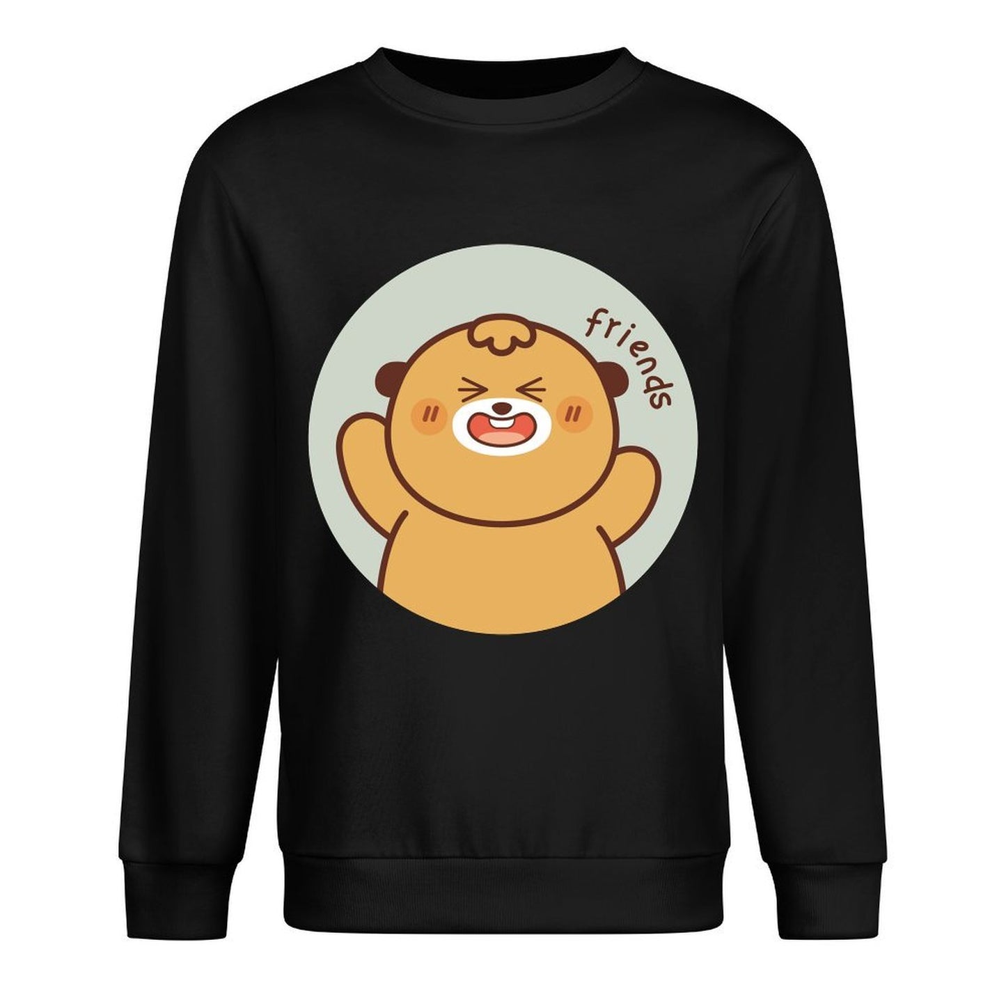 Front Patterned Long Sleeve TopPure Series