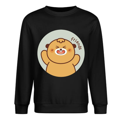 Front Patterned Long Sleeve TopPure Series