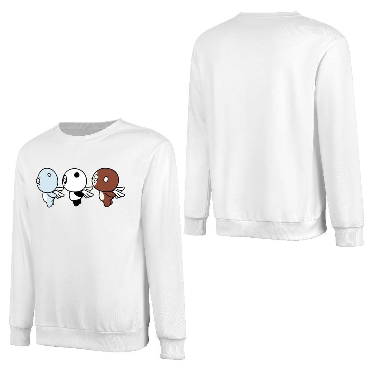 Front Patterned Long Sleeve TopIndoor