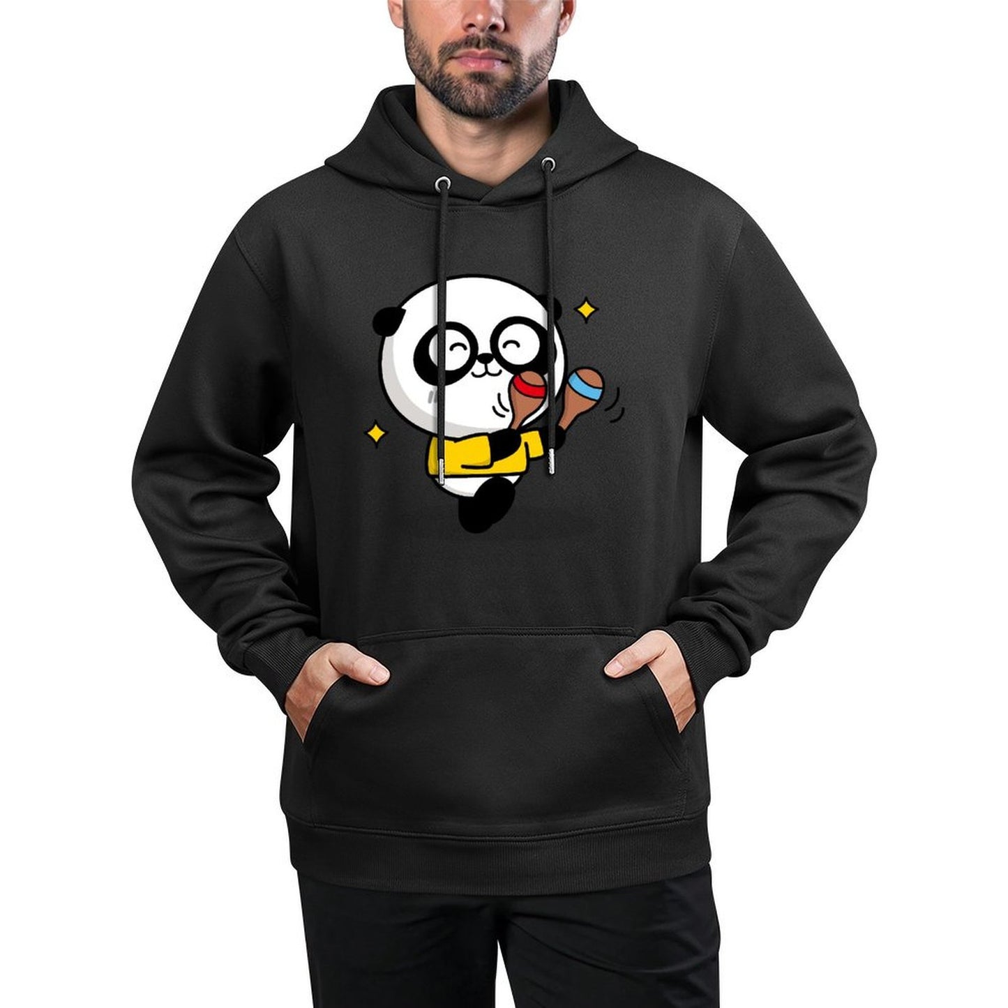 IPBR 250g Hooded Pocket Sweatshirt Front GraphicMen's Hooded  Sweatshirt4000311