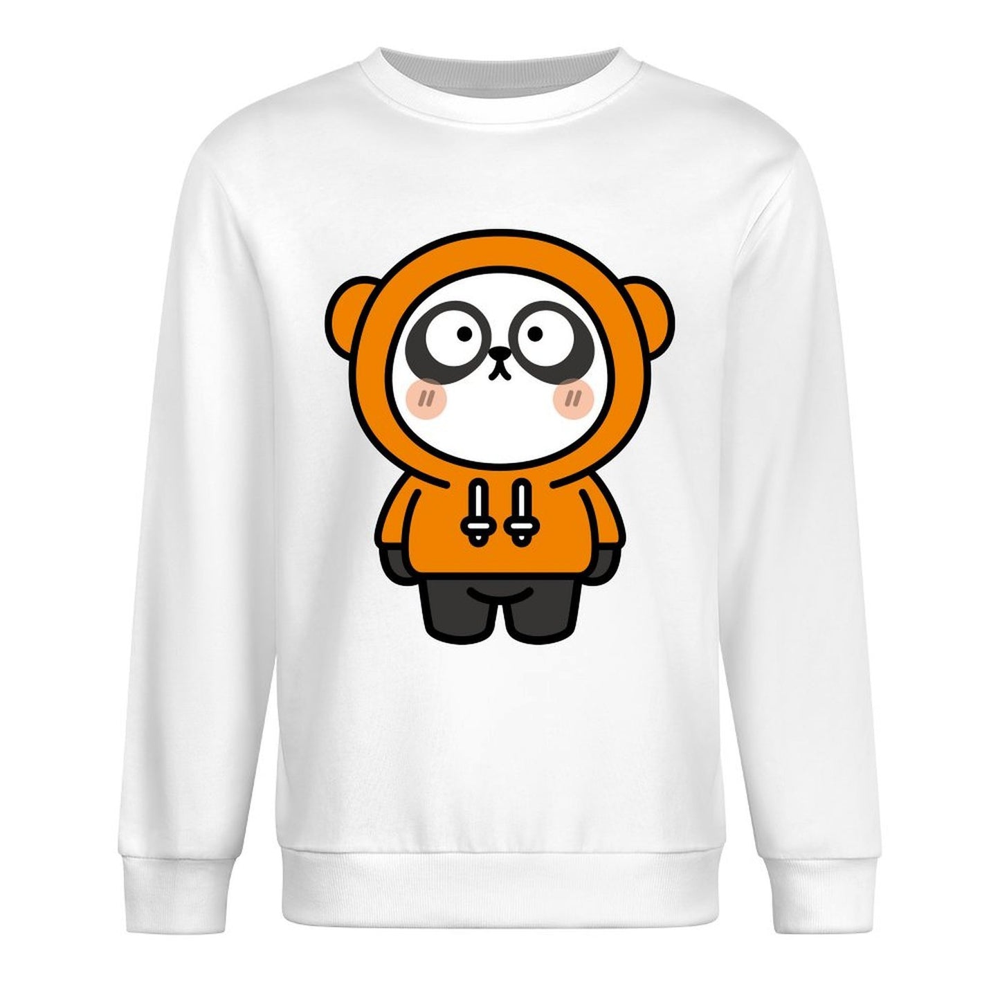 Front Patterned Long Sleeve TopSimple SoftTouch