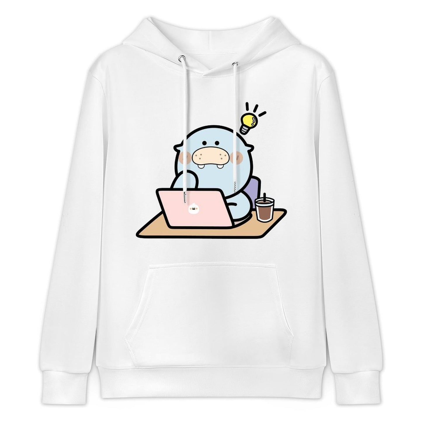 Premium Finish On-Demand Front Graphic Hoodies