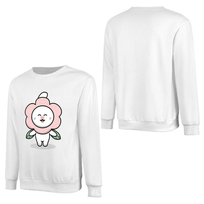 Front Patterned Long Sleeve TopBasicSeries TrueStyle