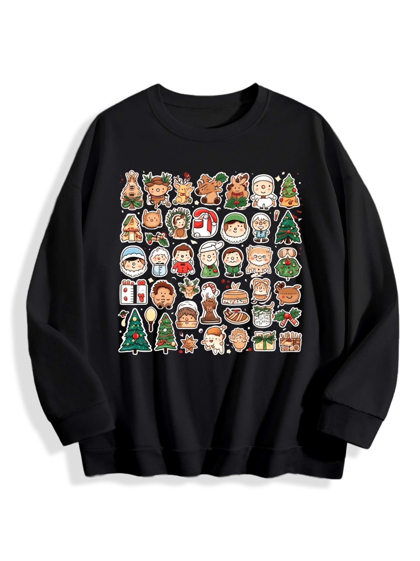 Customized Christmas-themed hoodies Multiple pictures